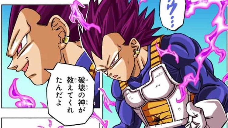 Dragon Ball Super : Vegeta devient Ultra Ego.