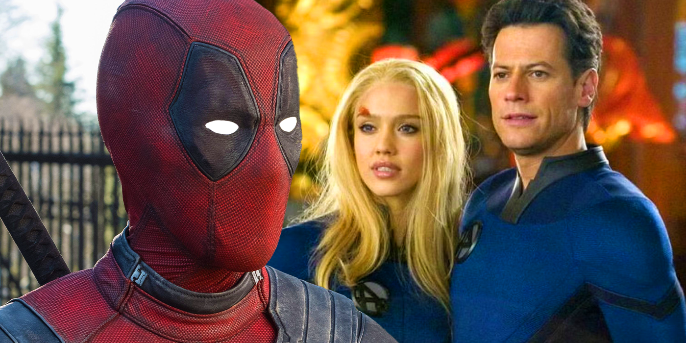 Deadpool, Reed Richards, and Sue Storm in Fox Marvel films