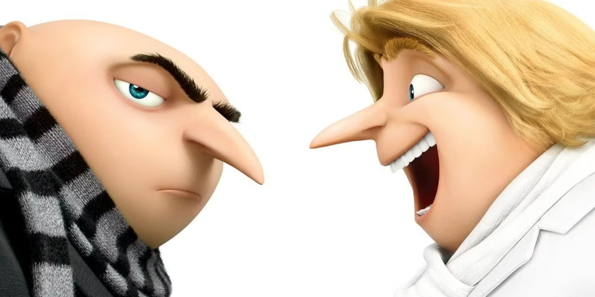 Despicable Me 3 poster (cropped) featuring Gru and his brother