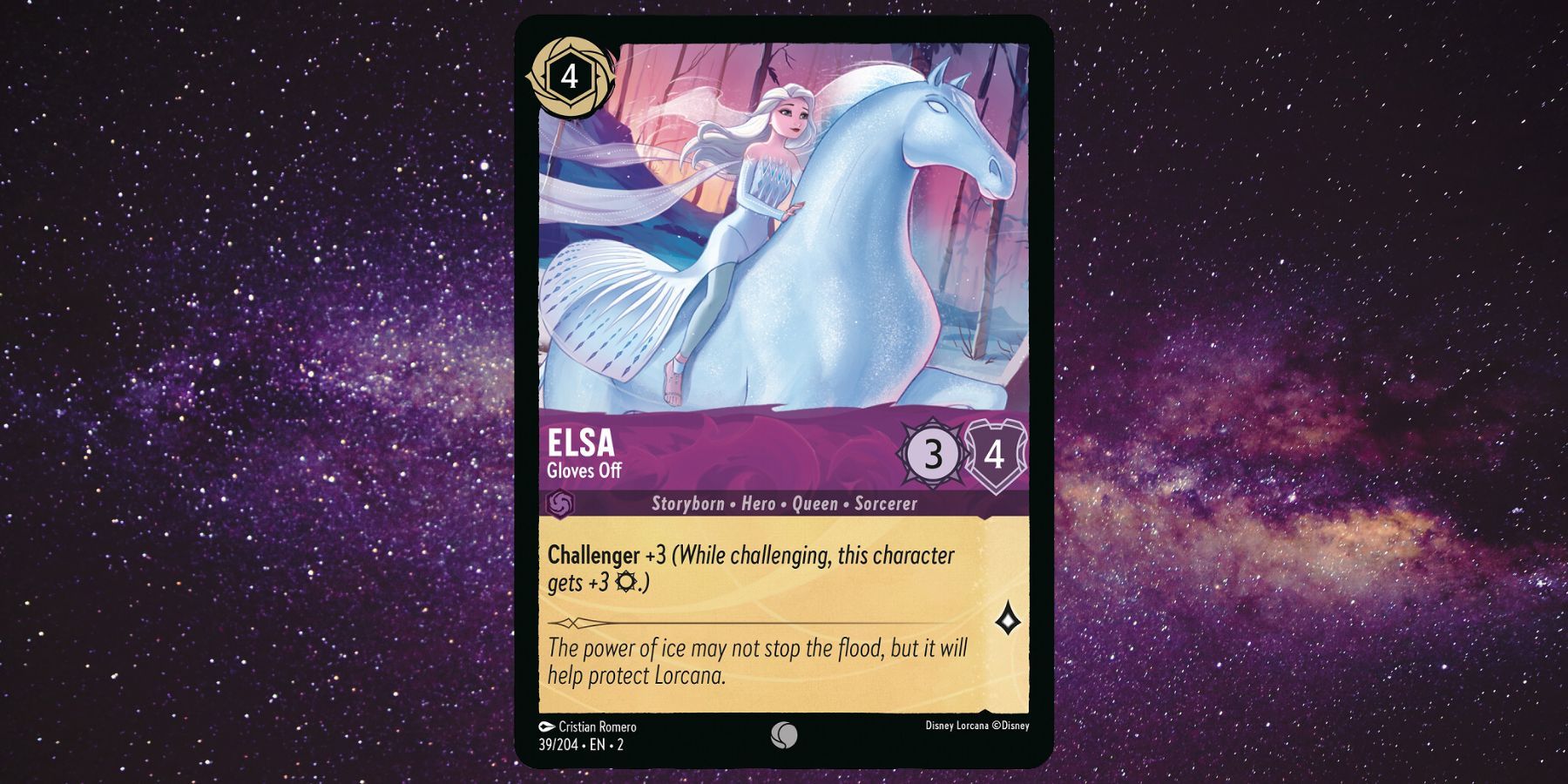 Disney Lorcana Chapter 2 Elsa Gloves Off