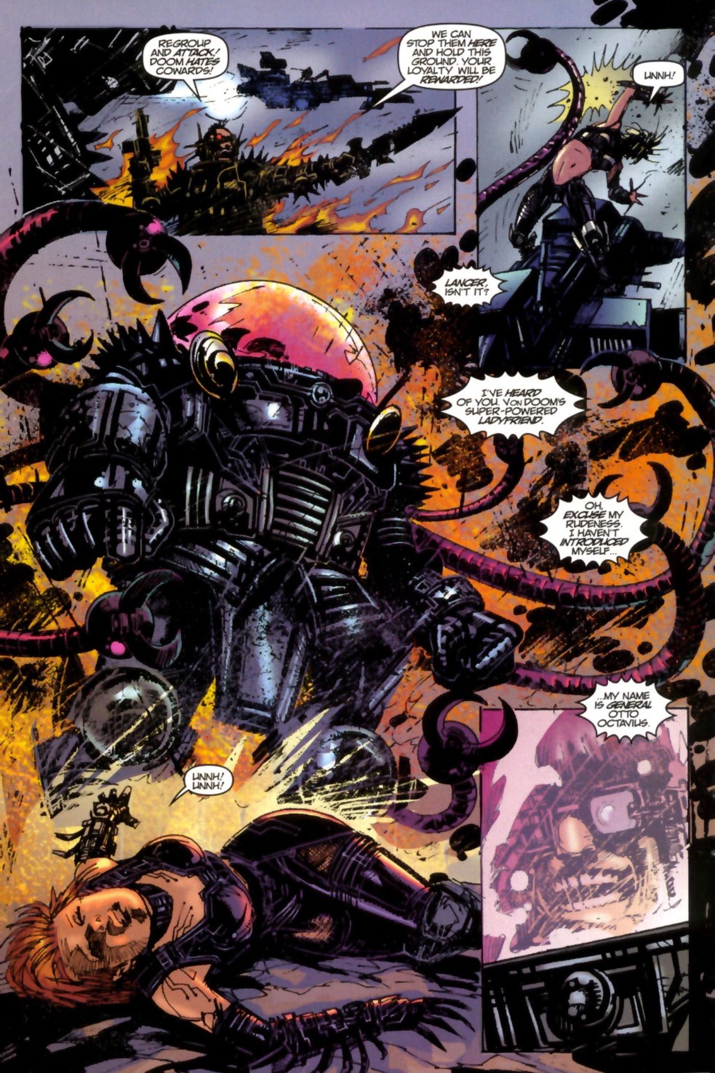 Doc Ock/Iron Man armor.