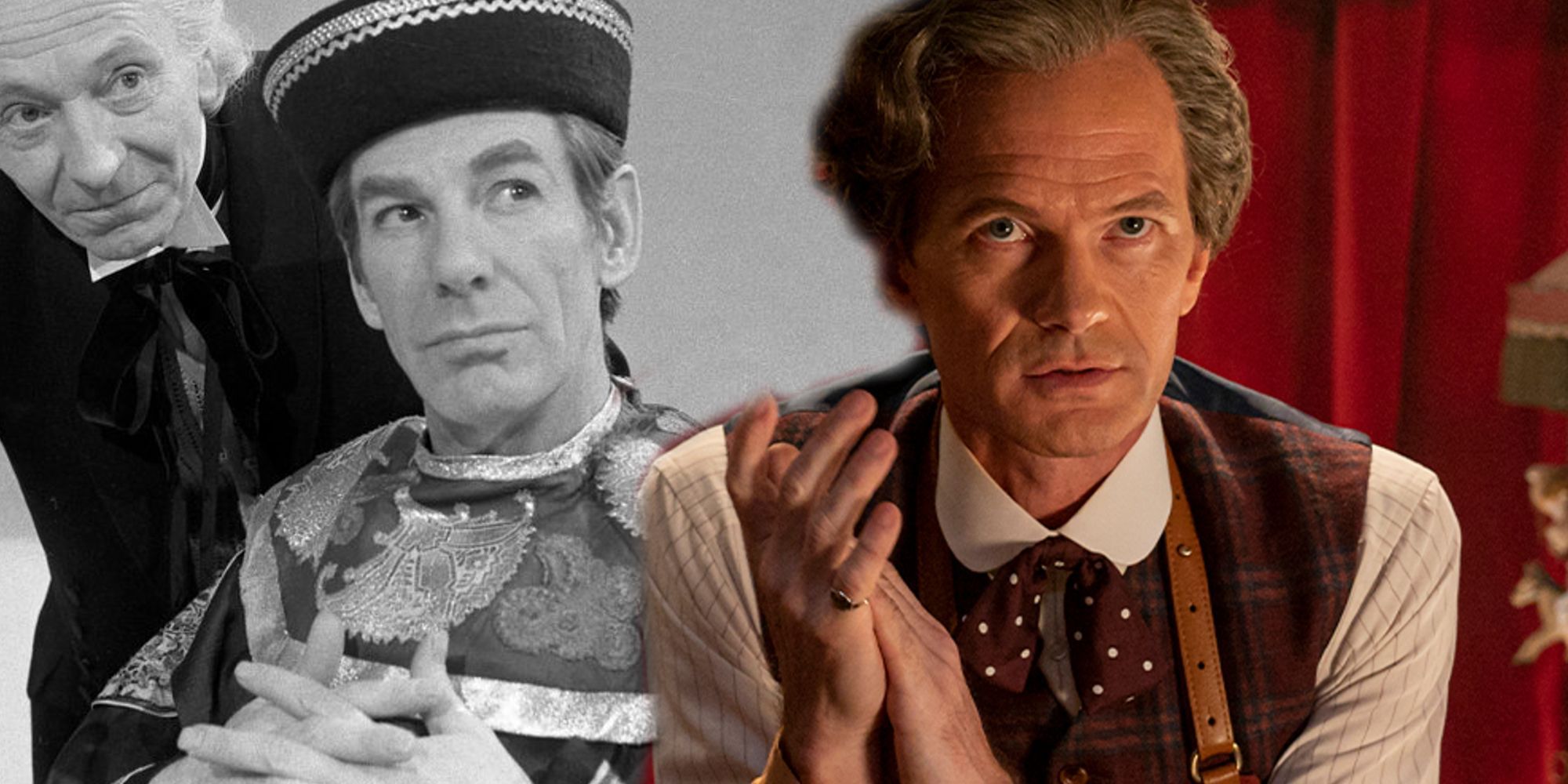 Doctor Who 60th-Anniversary Michael Gough and Neil Patrick Harris as The Toymaker