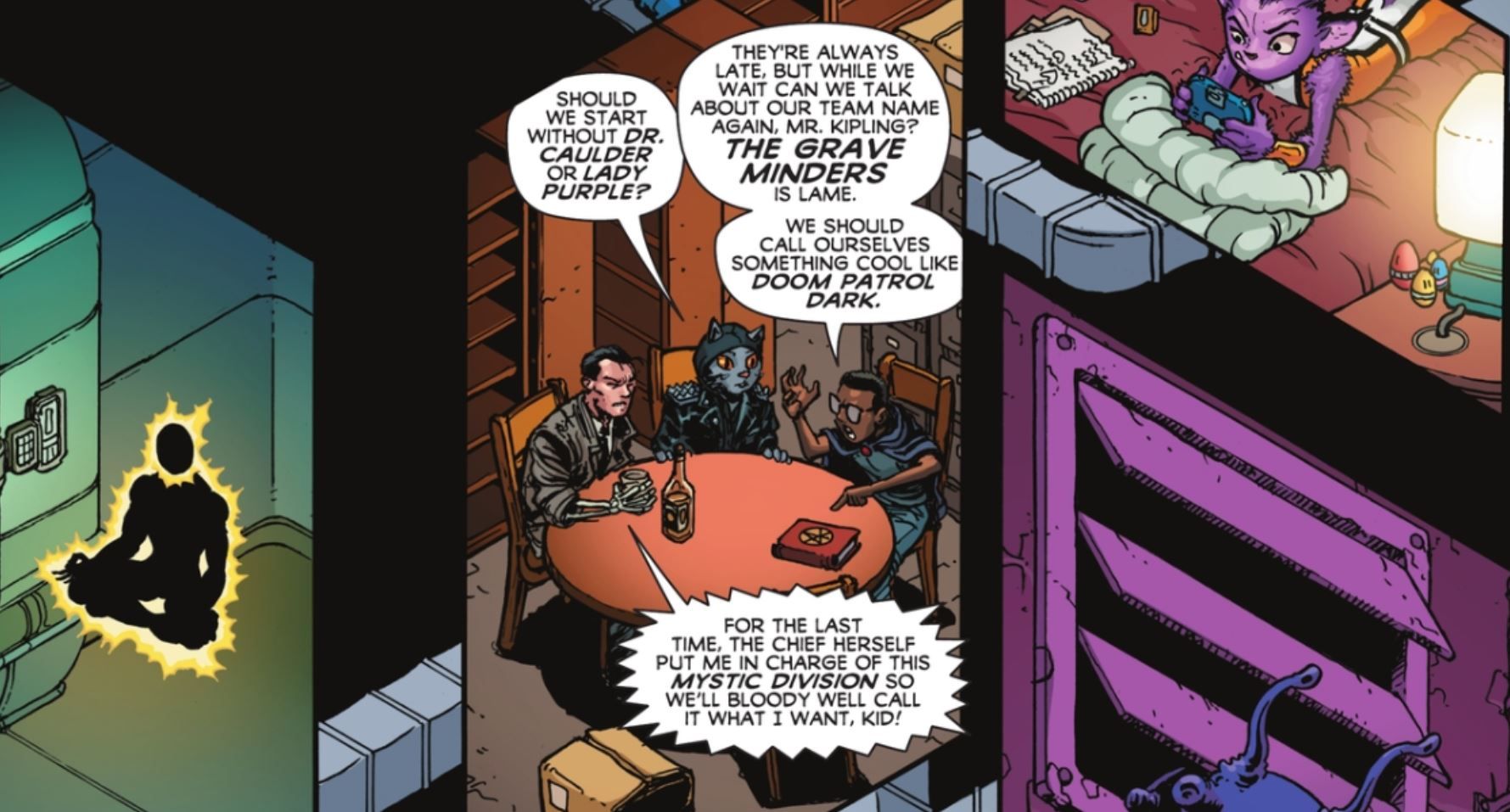 Doom Patrol the Grave Minders DC