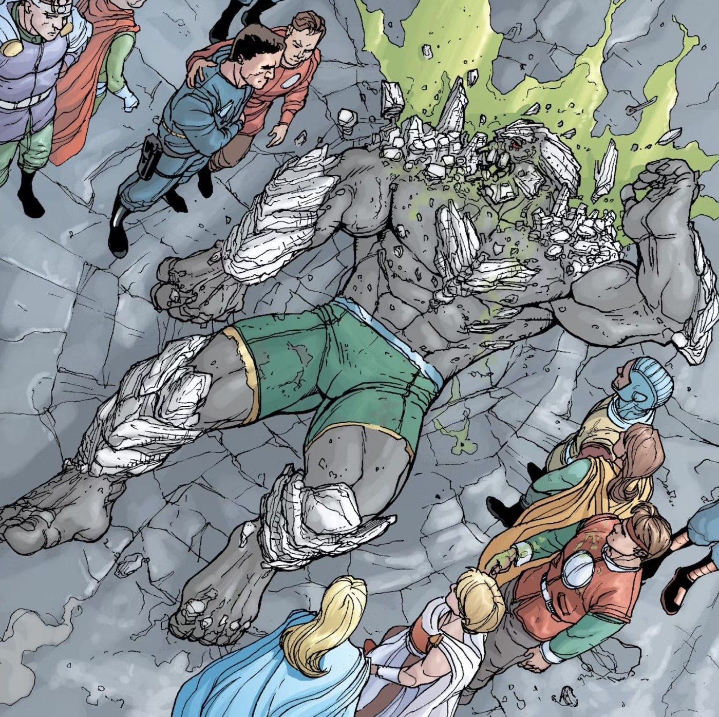 Doomsday Lays on the Ground, Defeated