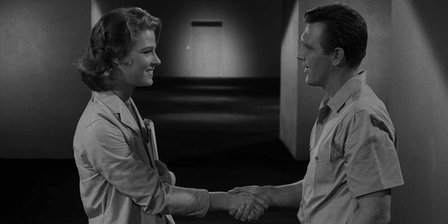 Douglas meets Sandra in The Twilight Zone