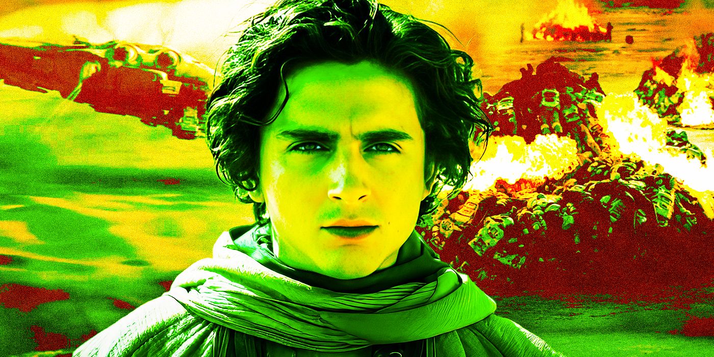 Timothée Chalamet as Paul Atreides in Dune