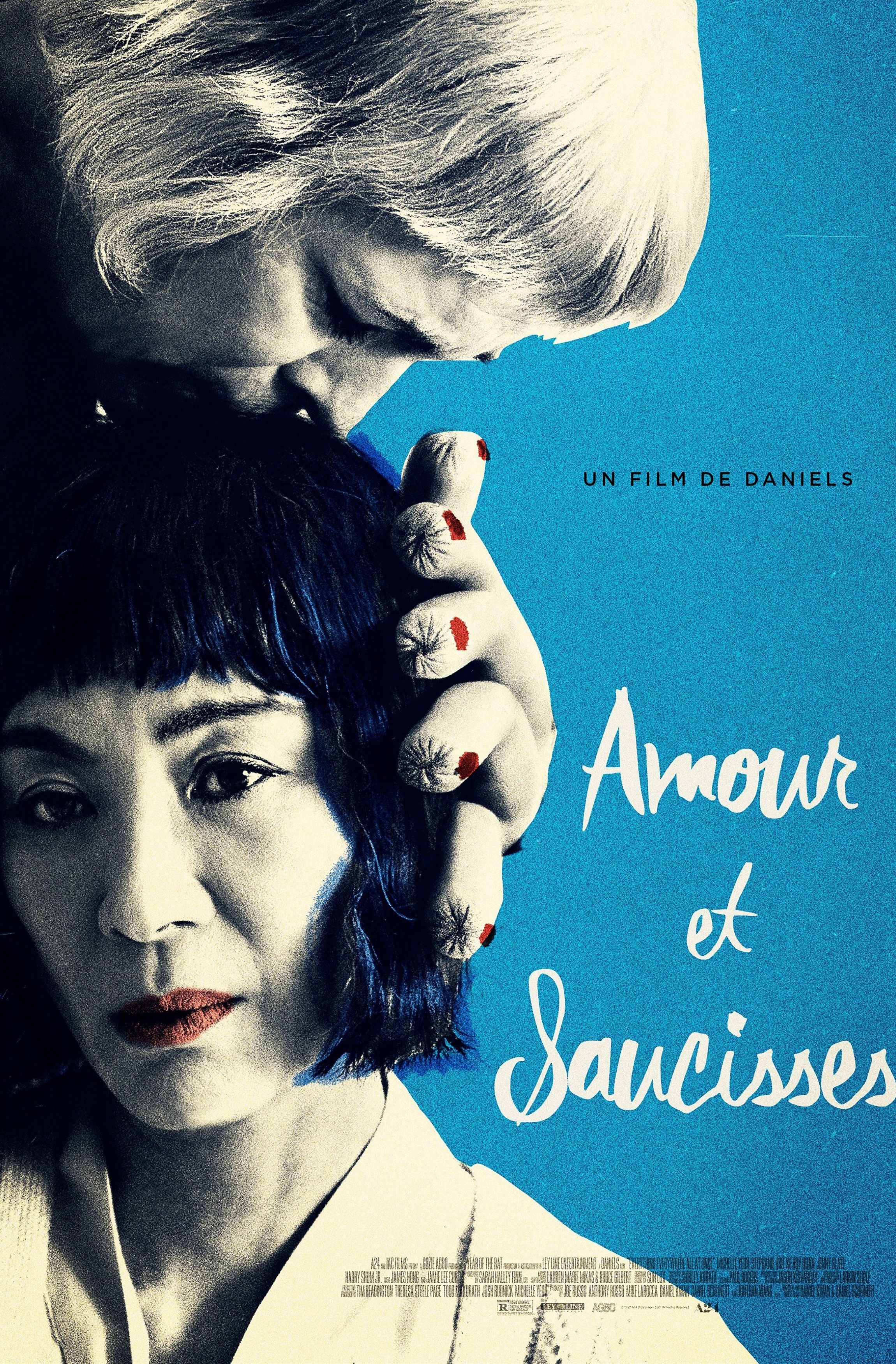 The Amour Et Saucisses poster from Everything Everywhere All at Once