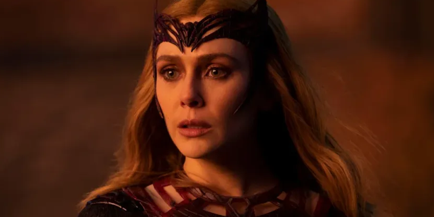 Elizabeth Olsen as Scarlet Witch in Phase 4’s Doctor Strange in the Multiverse of Madness