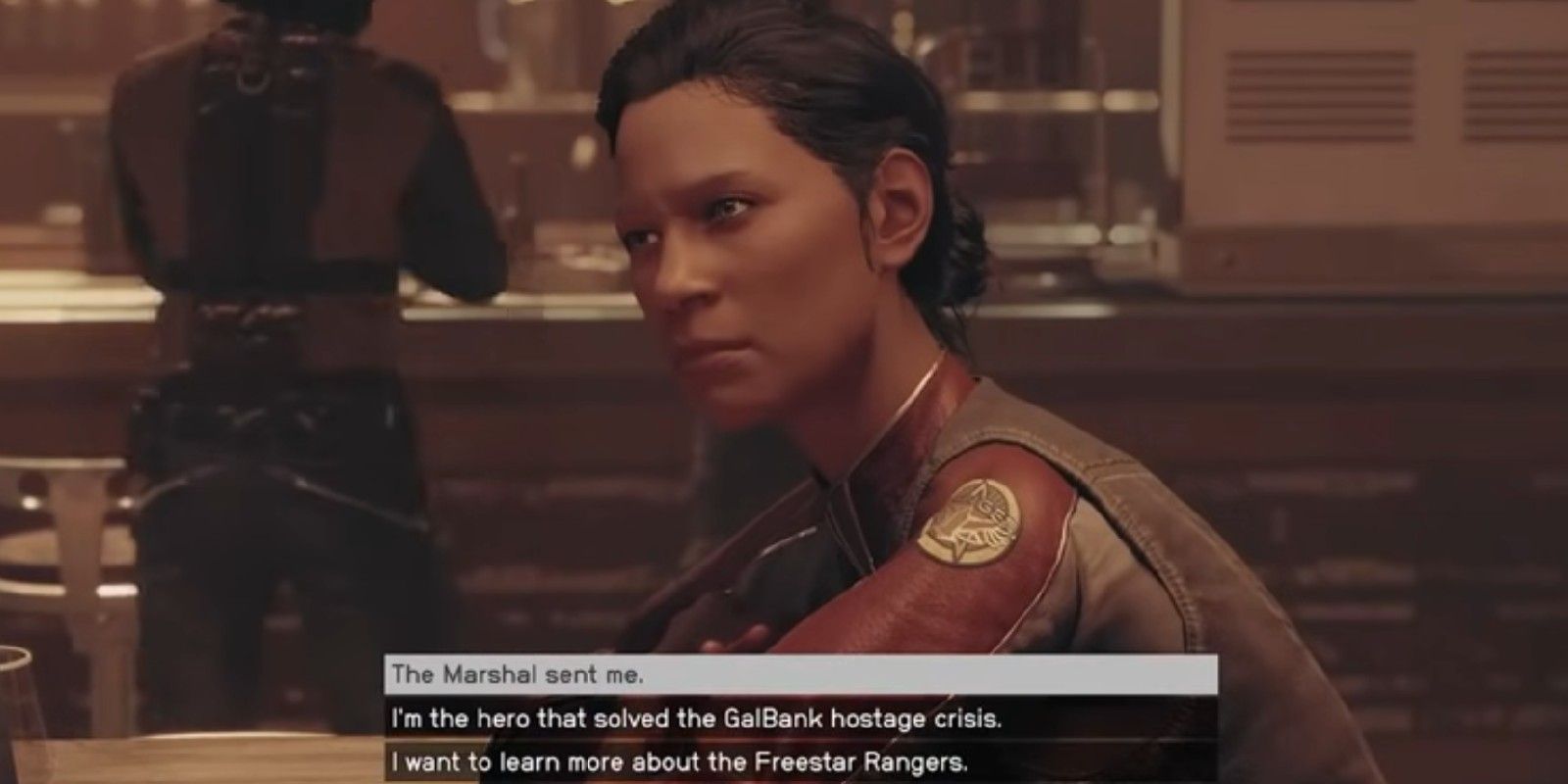 Emma Wilcox in The Rock Starfield