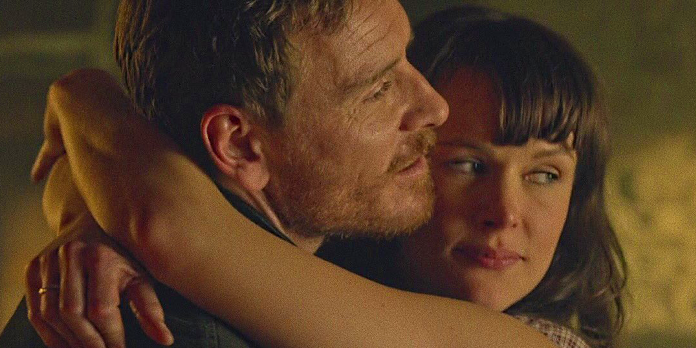 Erik Lehnsherr and Magda Gurzsky in X-Men Apocalypse