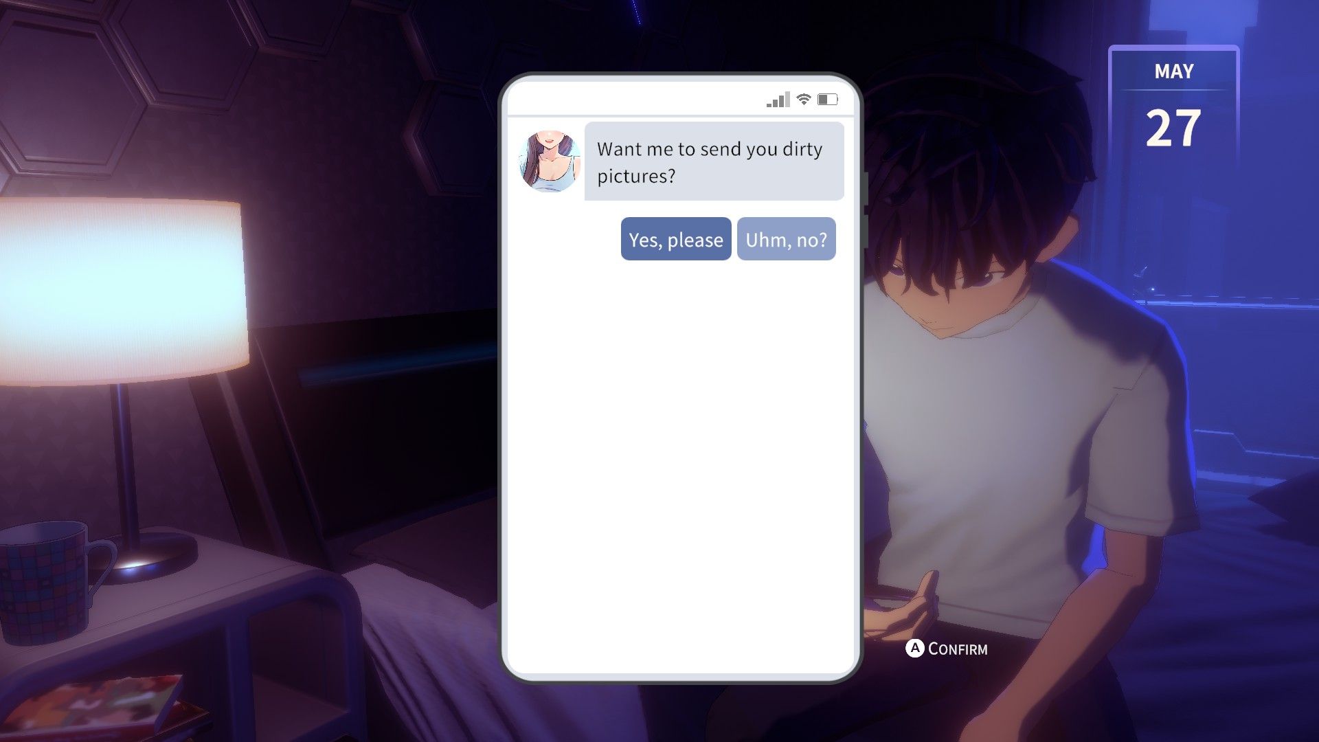 Eternights Review Important Text Message