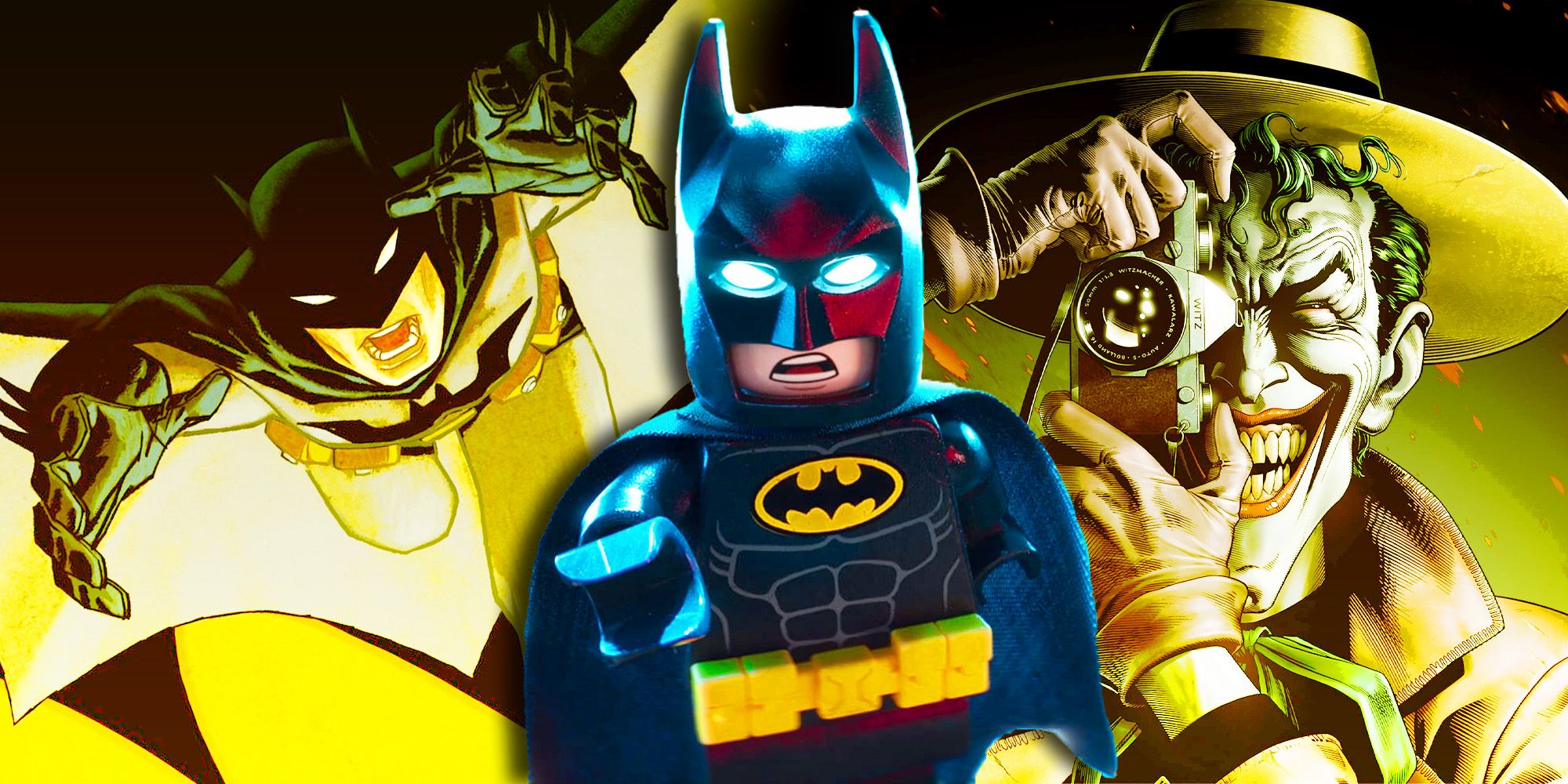 Batman Year One, The Lego Batman Movie, and Batman the Killing Joke
