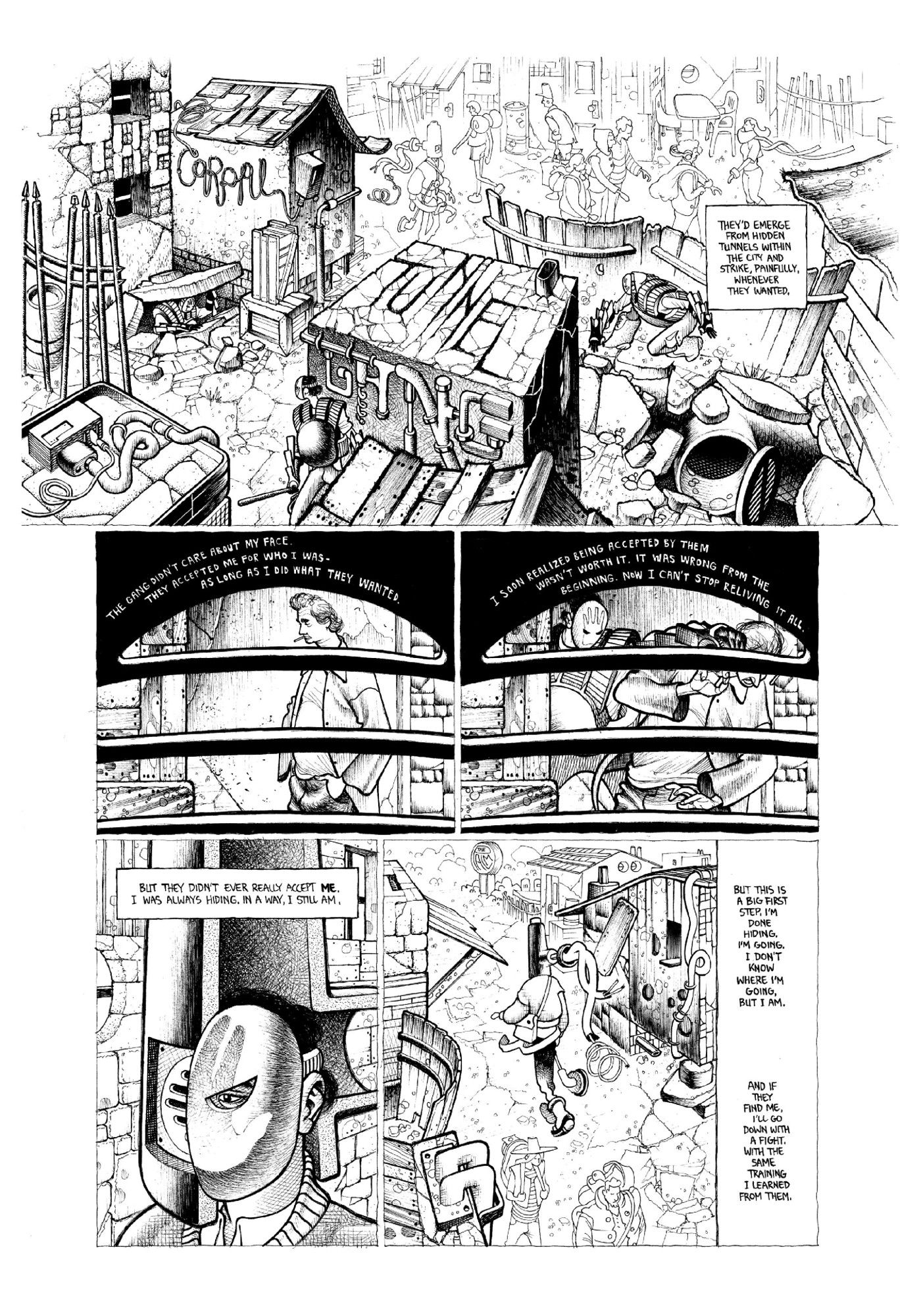 Faceless and the Family 1 preview page 3