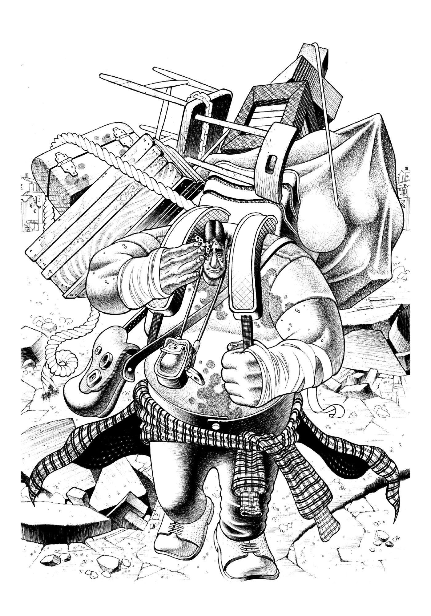 Faceless and the Family 1 preview page 4