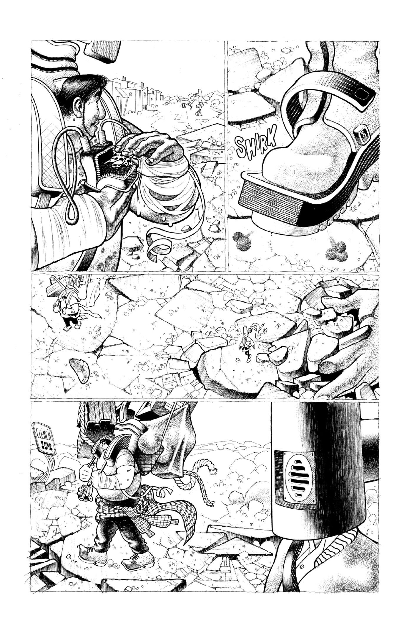 Faceless and the Family 1 preview page 5