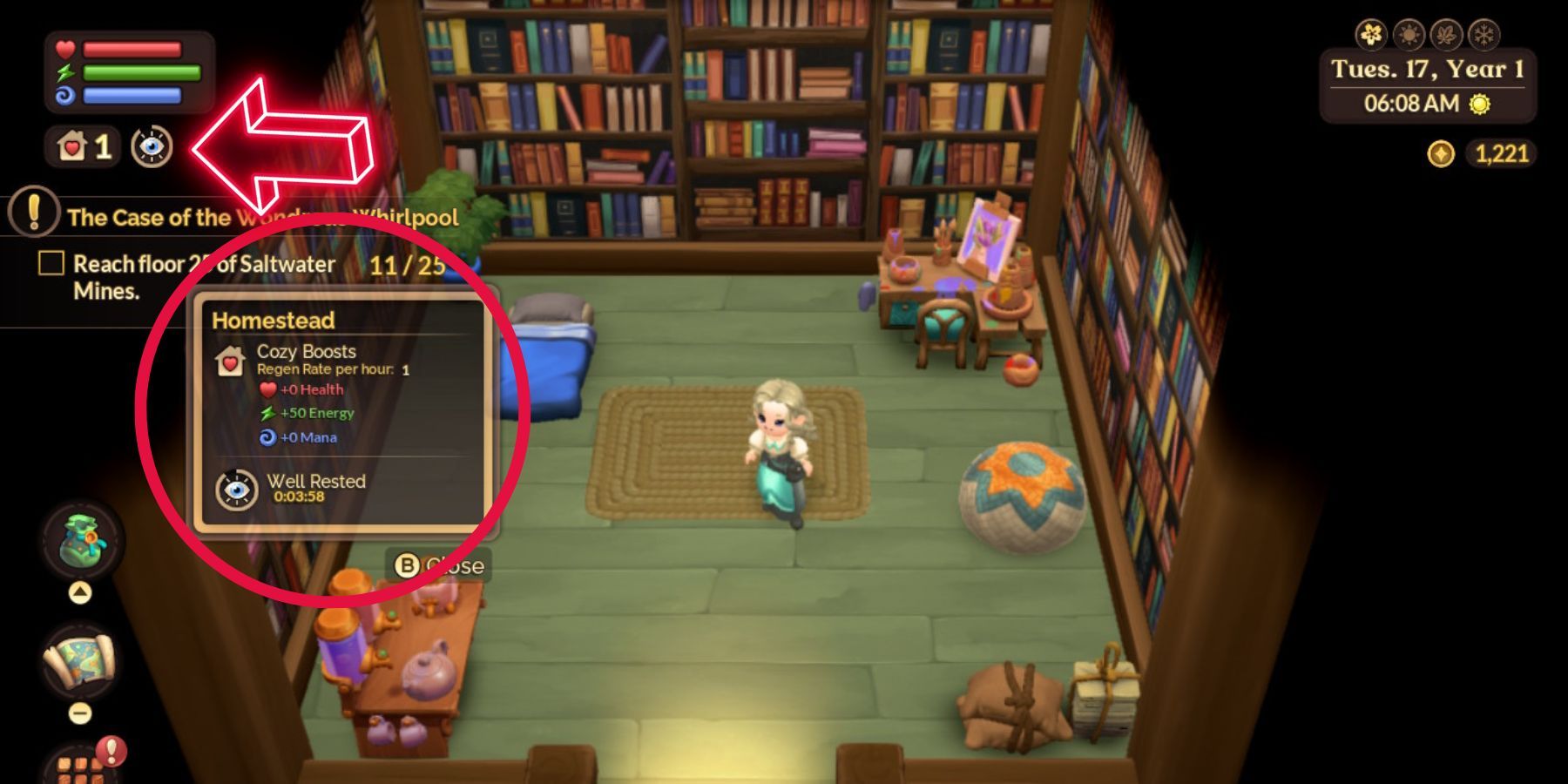 Fae Farm Cozy Boosts And Well Rested Bonus