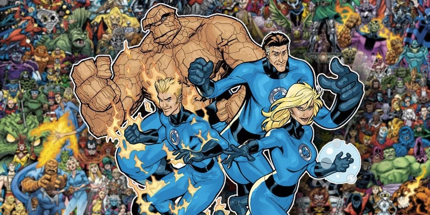 Fantastic Four Wraparound cover