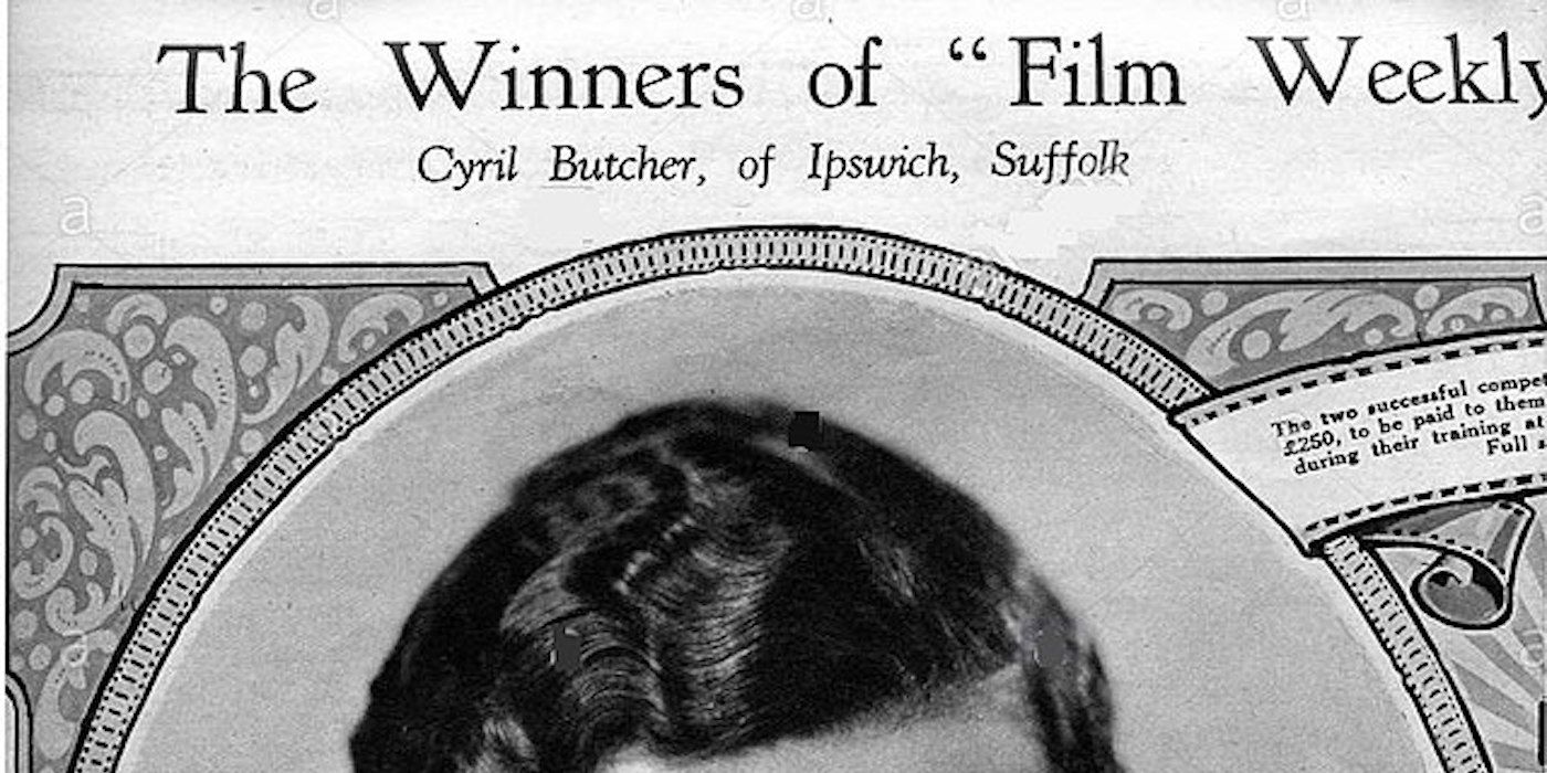 Film Weekly piece on scholarship winner Cyril Butcher