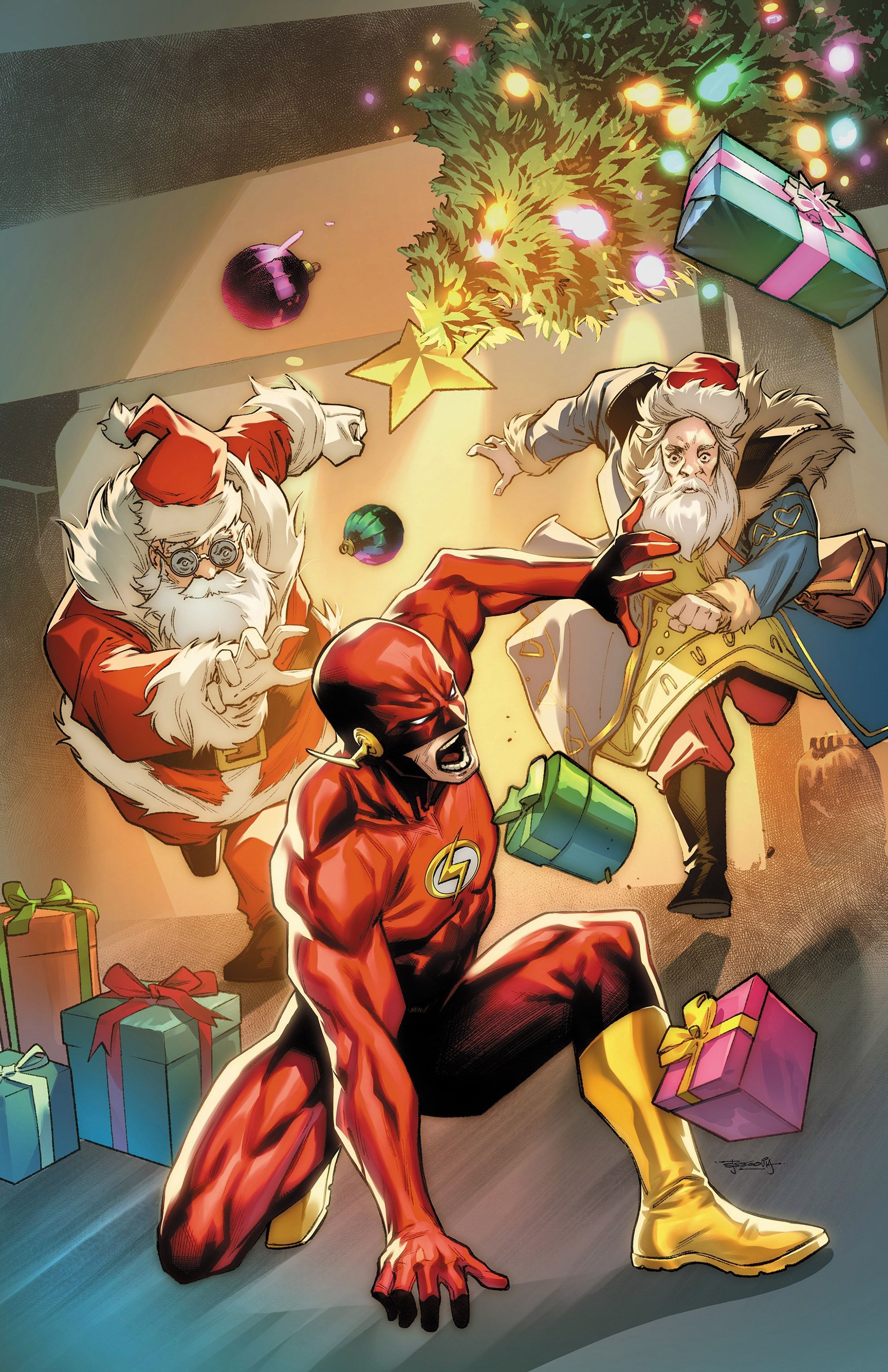 Flash Santa Variant DC