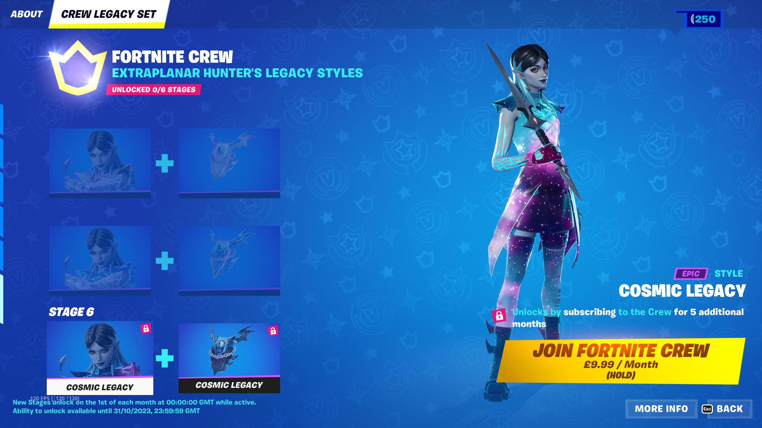 Fortnite Crew Membership October 2023 (Start Date, Price, & Rewards)