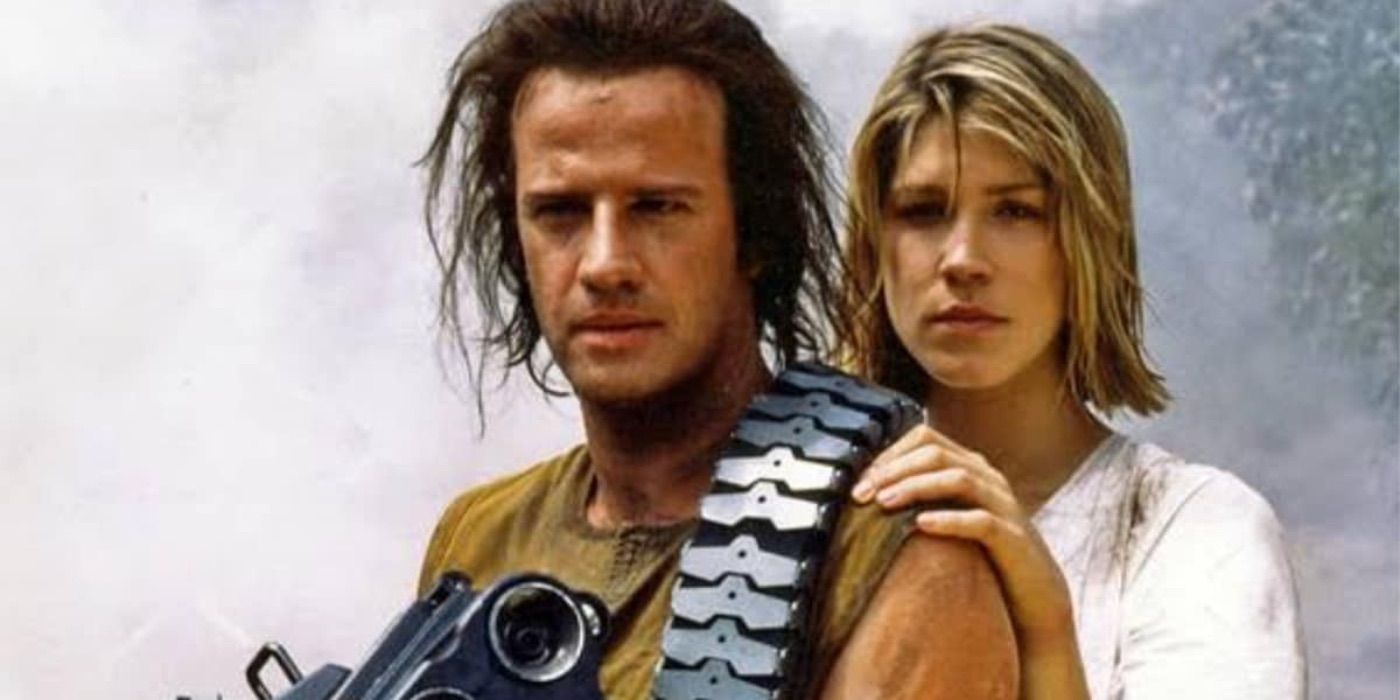 A man and wife stand together in Fortress