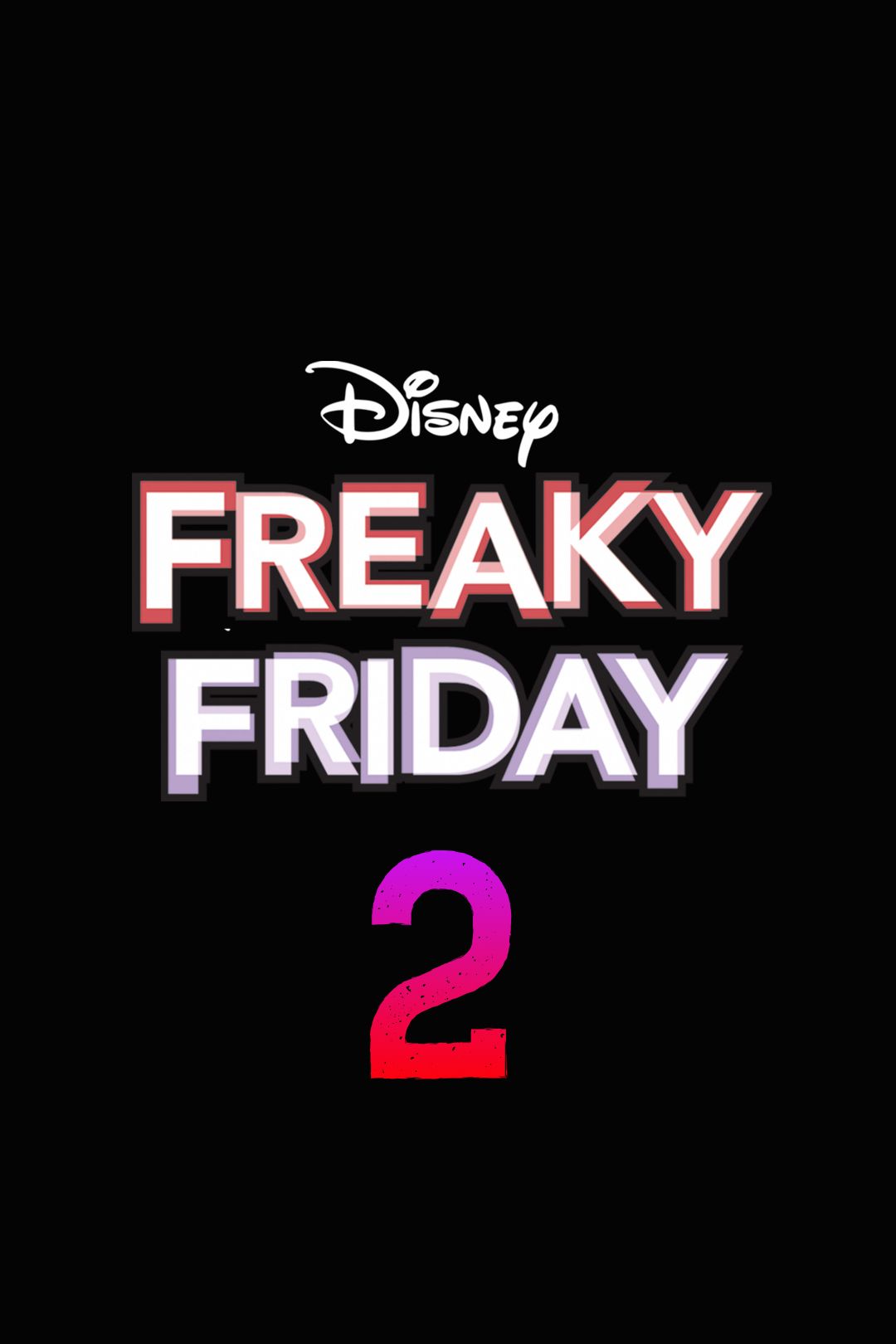 Freaky Friday 2 Temp Logo Poster