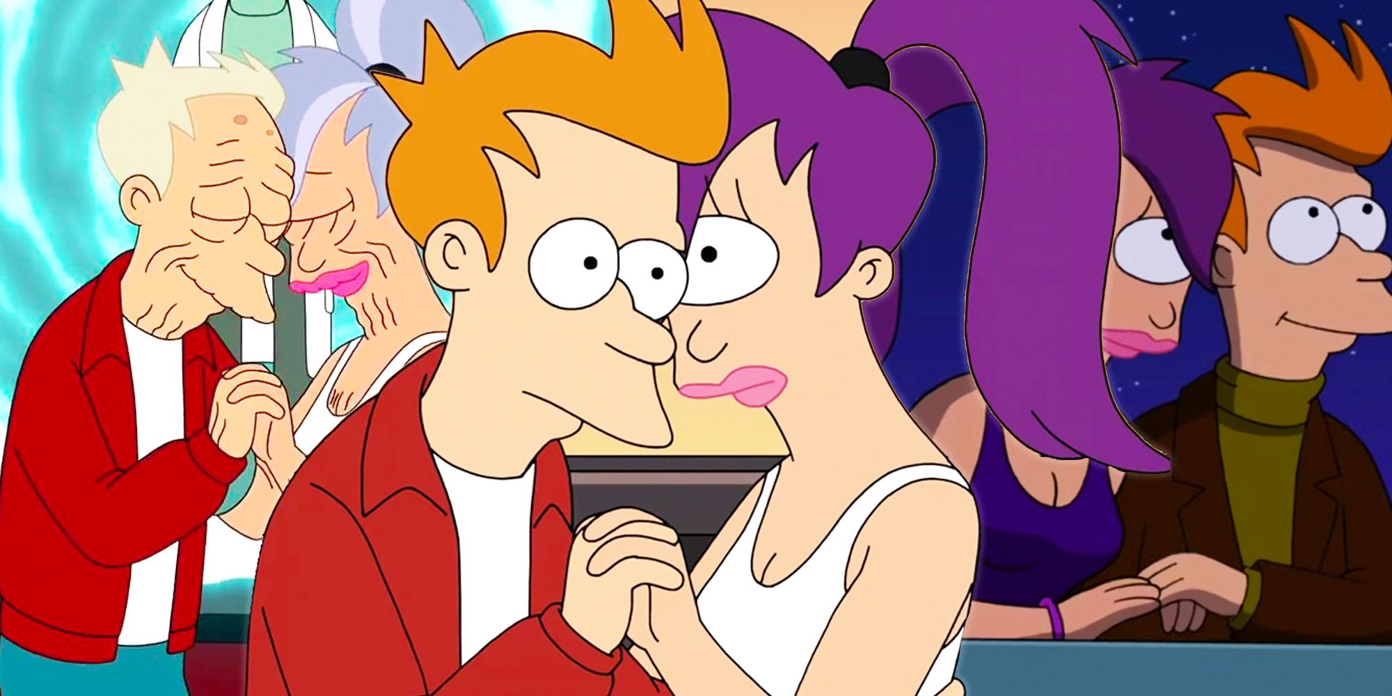 Fry and Leela's relationship in Futuram