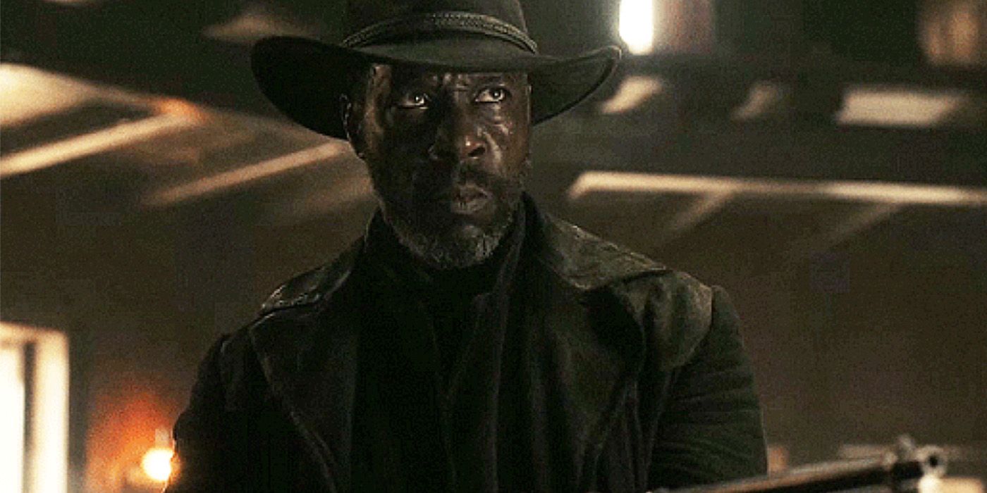 Gary Beadle as Bass Reeves in Around the World in 80 Days