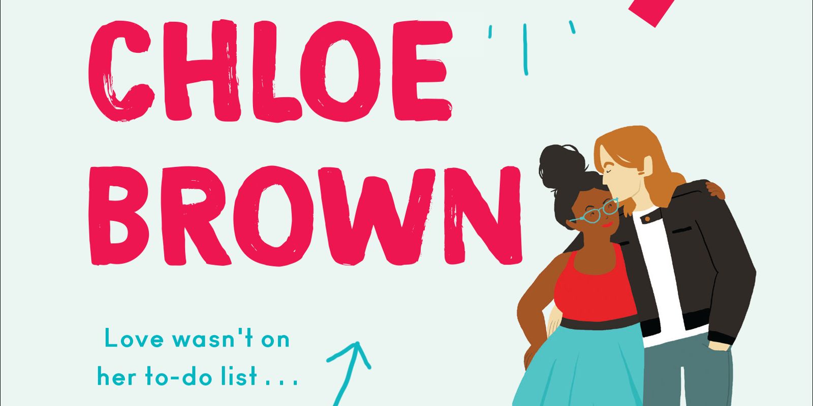 The cover for Get a Life, Chloe Brown shows Chloe and Red with their arms around each other leaning in.