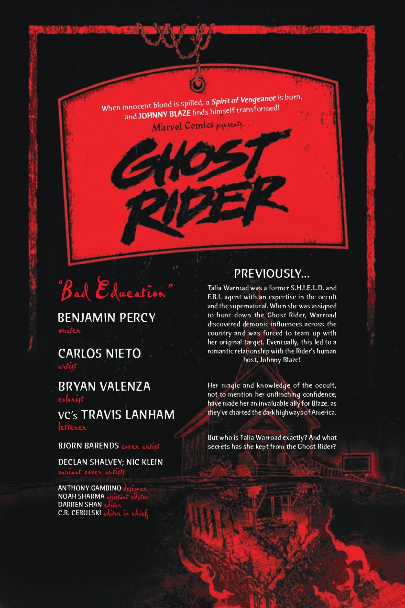 Ghost Rider 18 Preview Page 2.