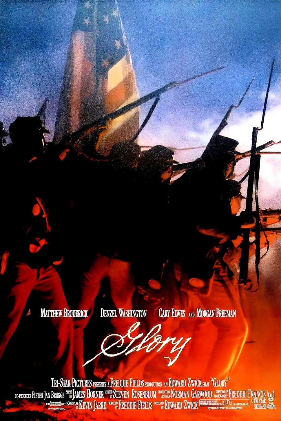 Glory 1989 Movie Poster-1