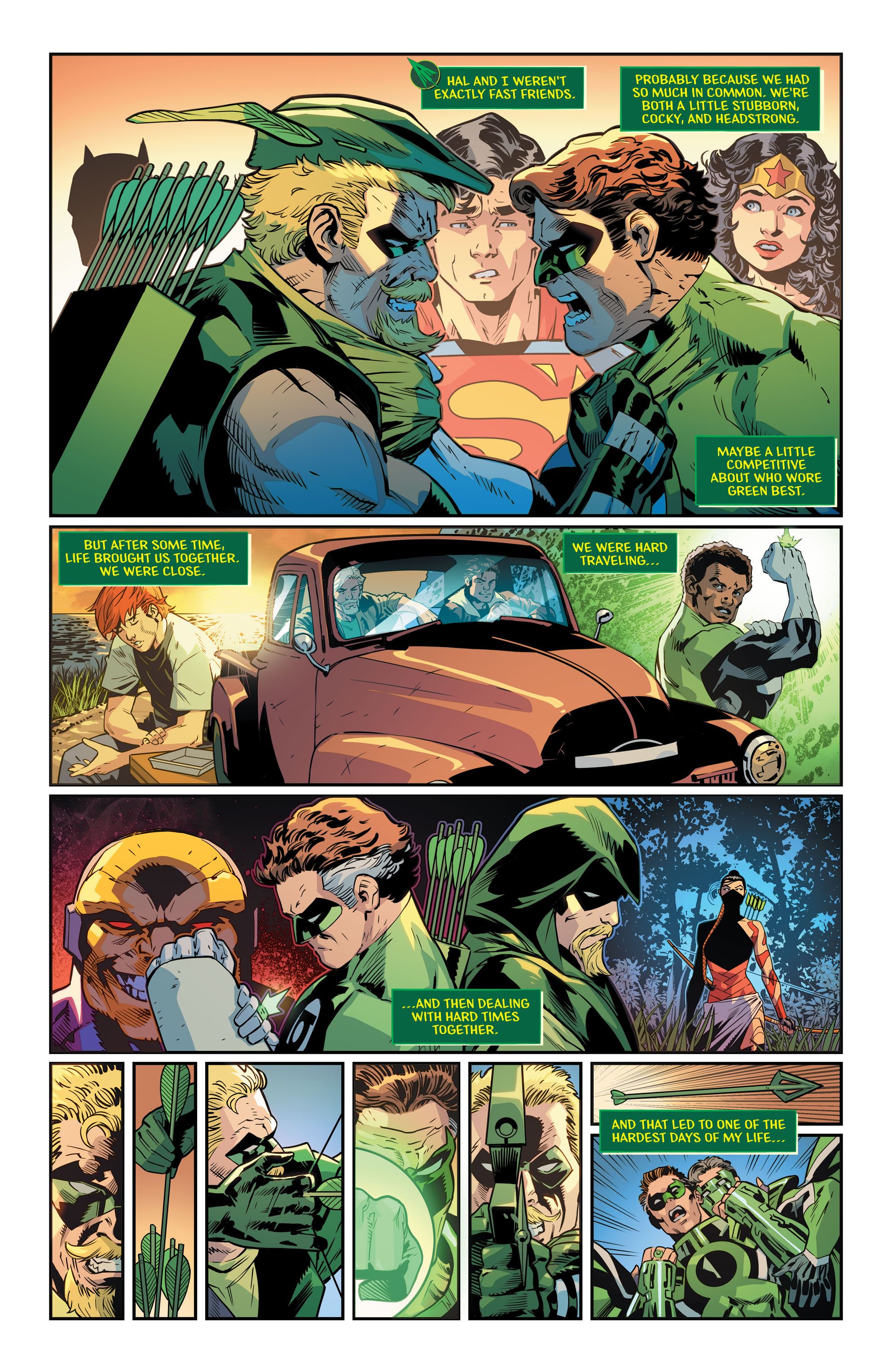 Green Arrow 4 Preview Page 1-1