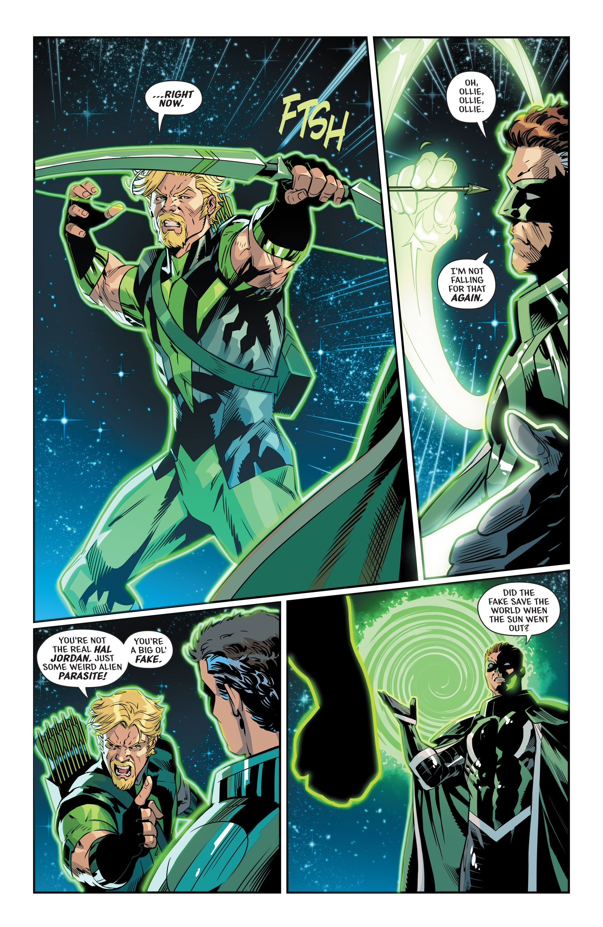 Green Arrow 4 Preview Page 3-1