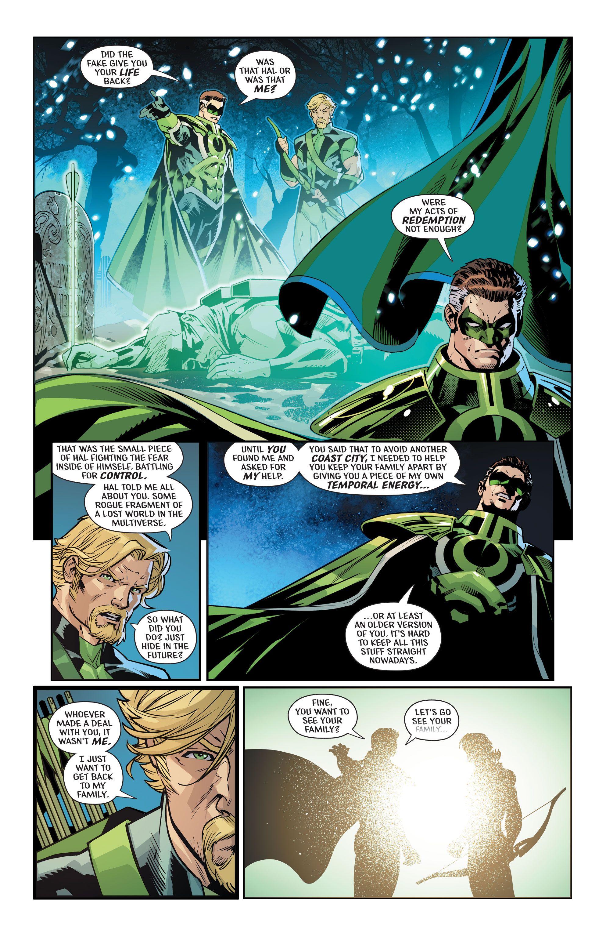Green Arrow 4 Preview Page 4-1