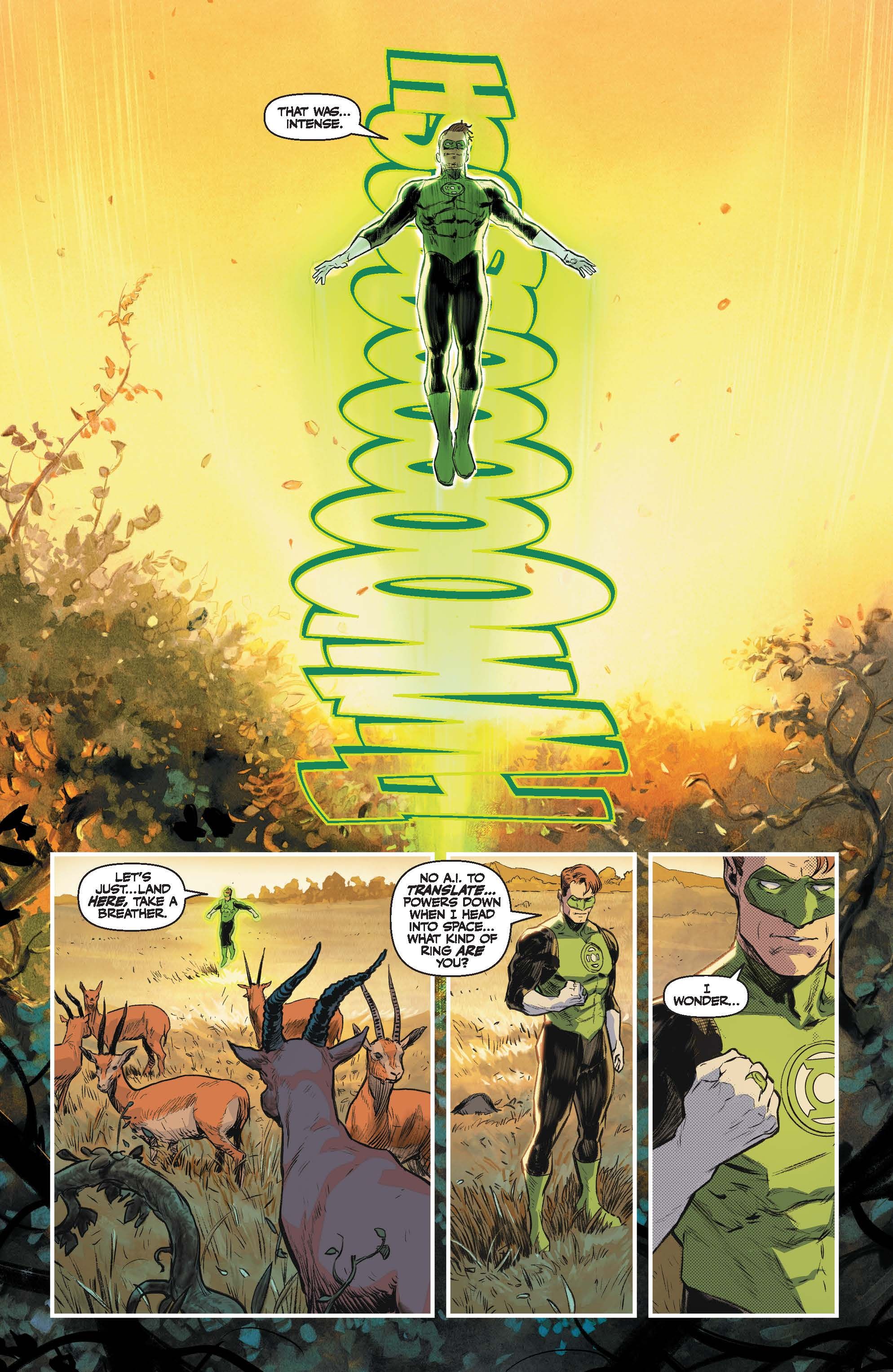 Interview: Green Lantern's Jeremy Adams Talks Hal Jordan, Sinestro, & More