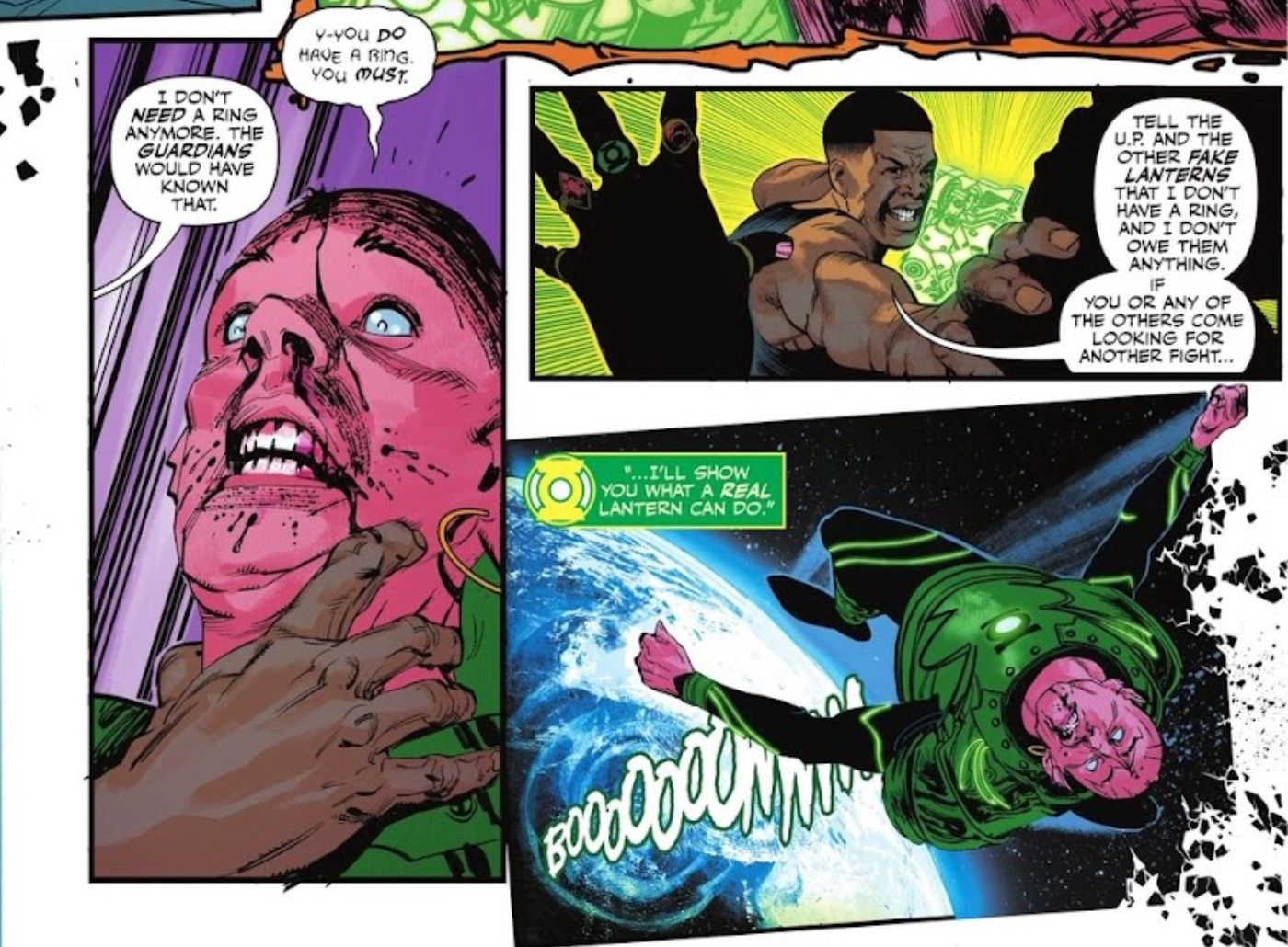 Green Lantern John Stewart No Ring