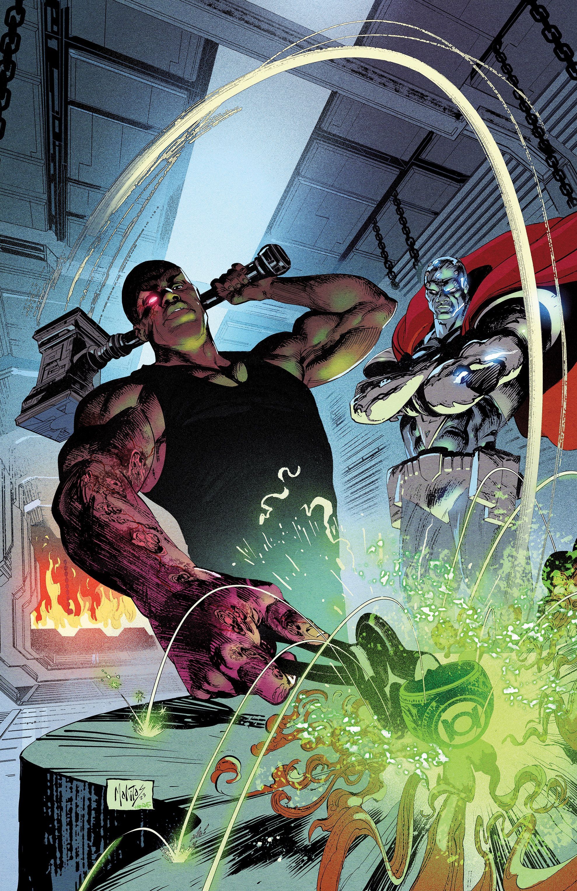 Green Lantern War Journal 4 Cover DC