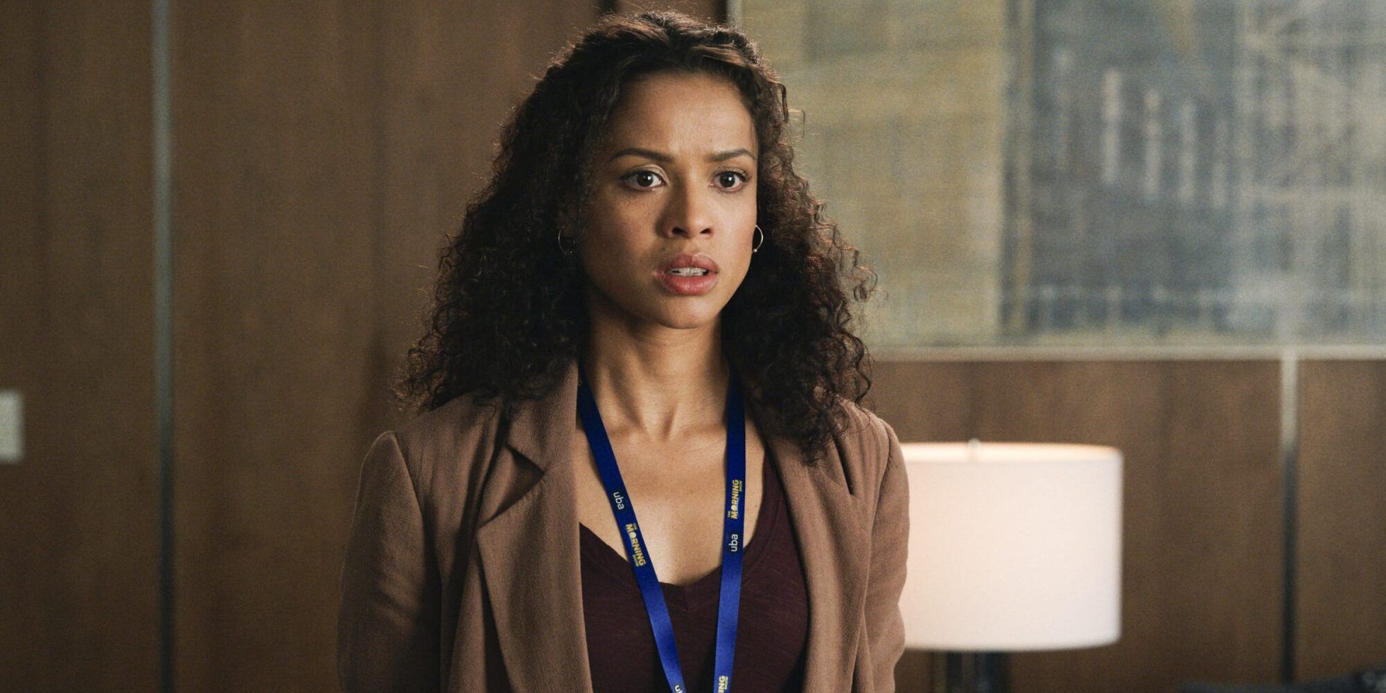 Gugu Mbatha-Raw as Hannah Schoenfeld in The Morning Show