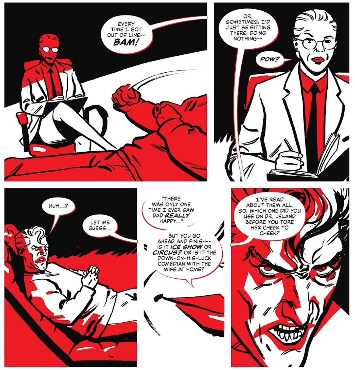 Harley Quinn Confronts the Joker's Lies