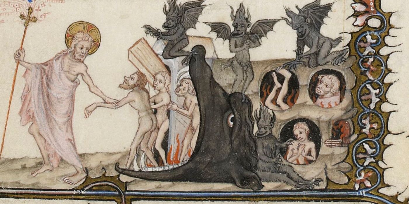 Harrowing of Hell Manuscript Art