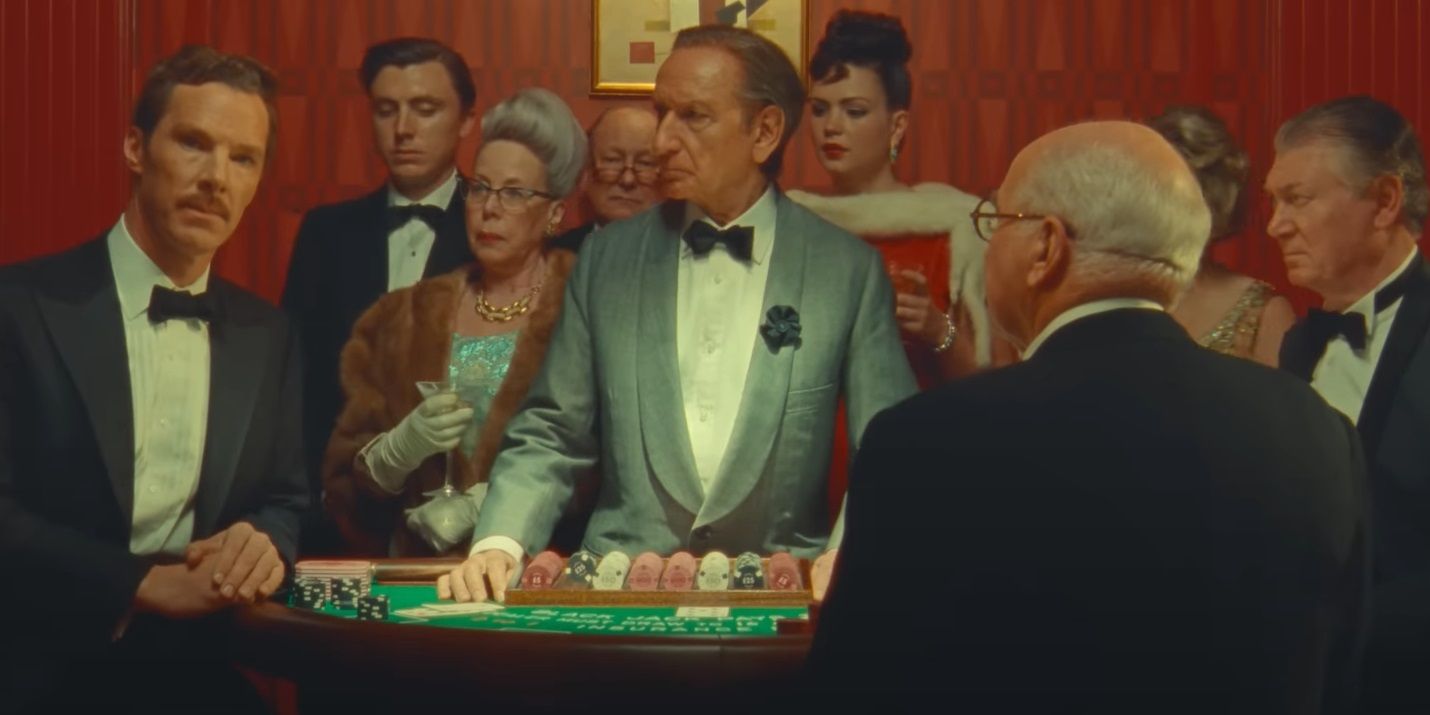 Henry at the casino in The Wonderful Story of Henry Sugar