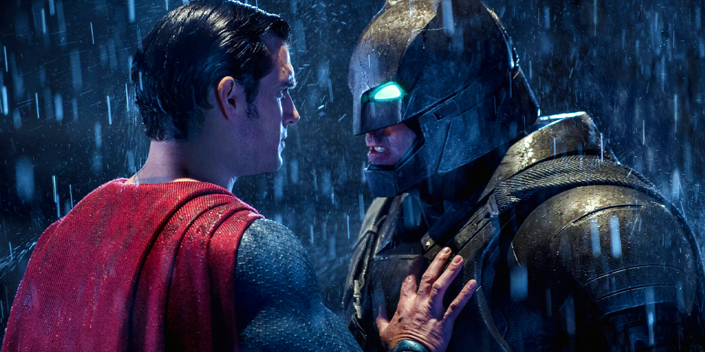 Henry Cavill and Ben Affleck in 2016&rsquo;s Batman v Superman Dawn of Justice