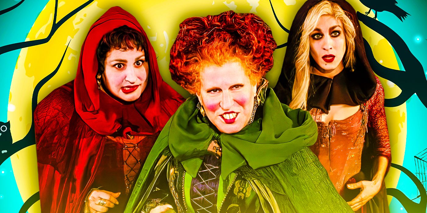 The Sanderson Sisters from Hocus Pocus