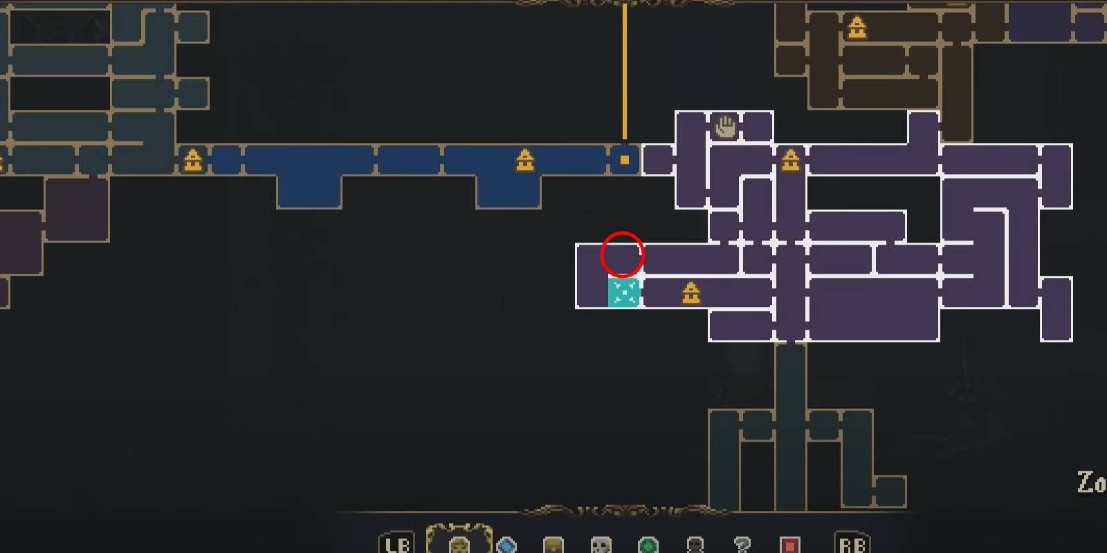 Blasphemous 2 Mother of Mothers Proximo’s Brother #20 Location Marked in Red