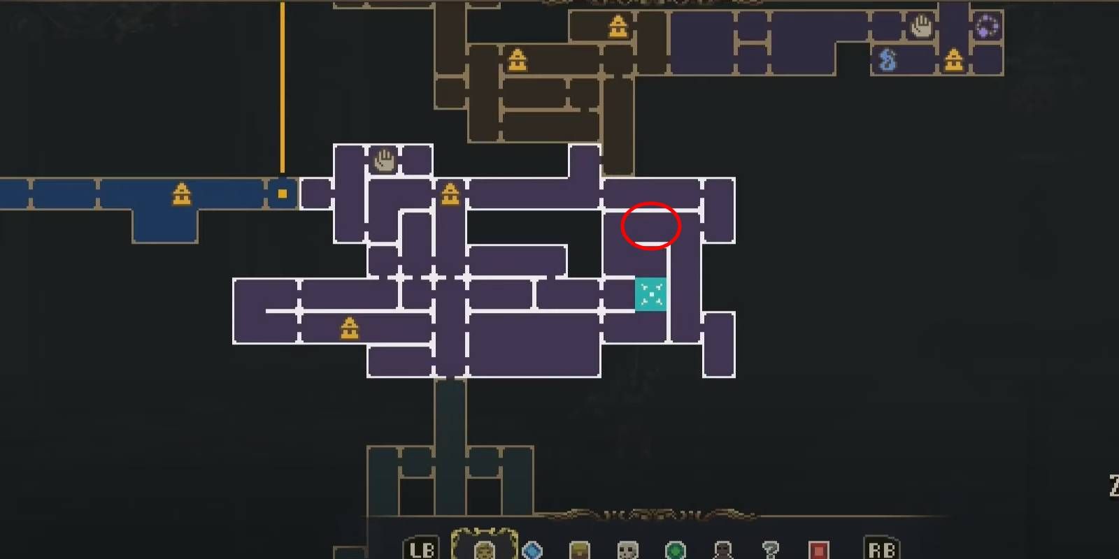 Blasphemous 2 Mother of Mothers Proximo’s Brother #21 Location Marked in Red