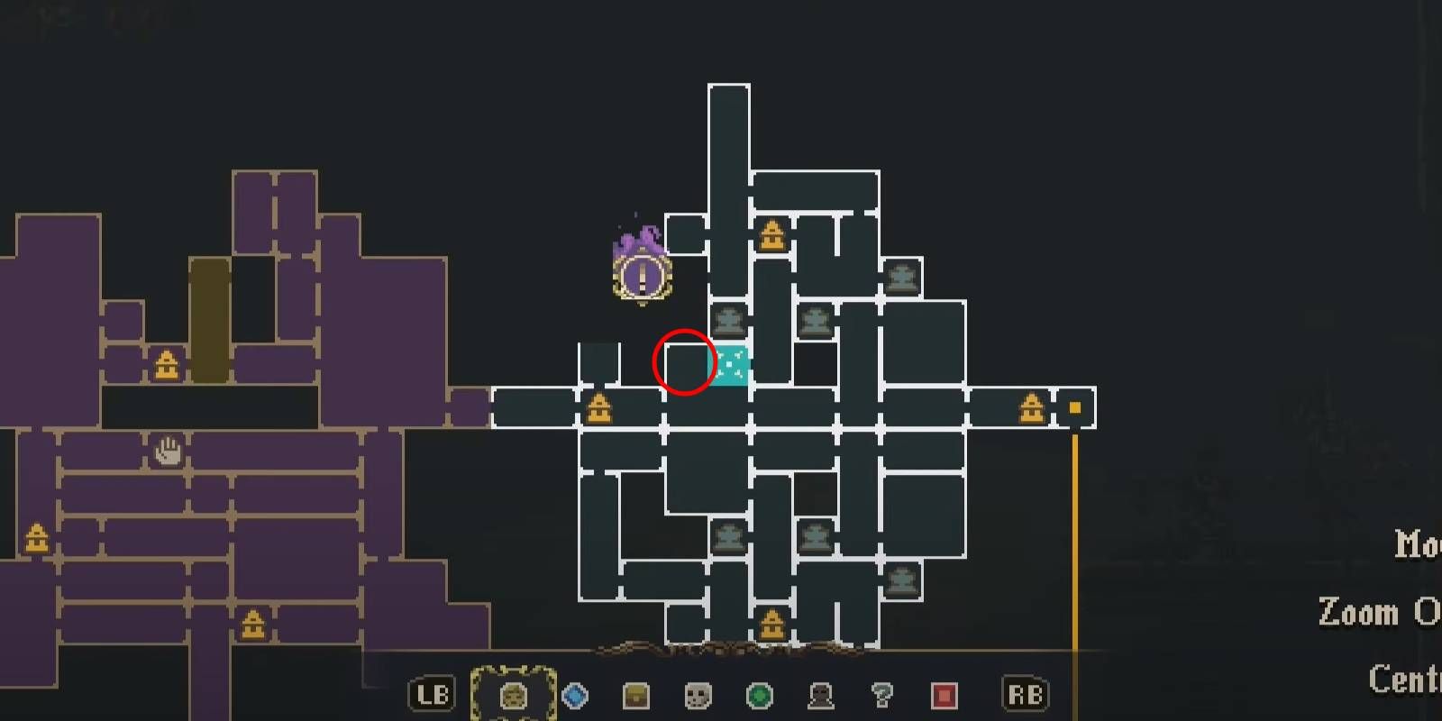 Blasphemous 2 Two Moons Proximo’s Brother #33 Location Marked in Red