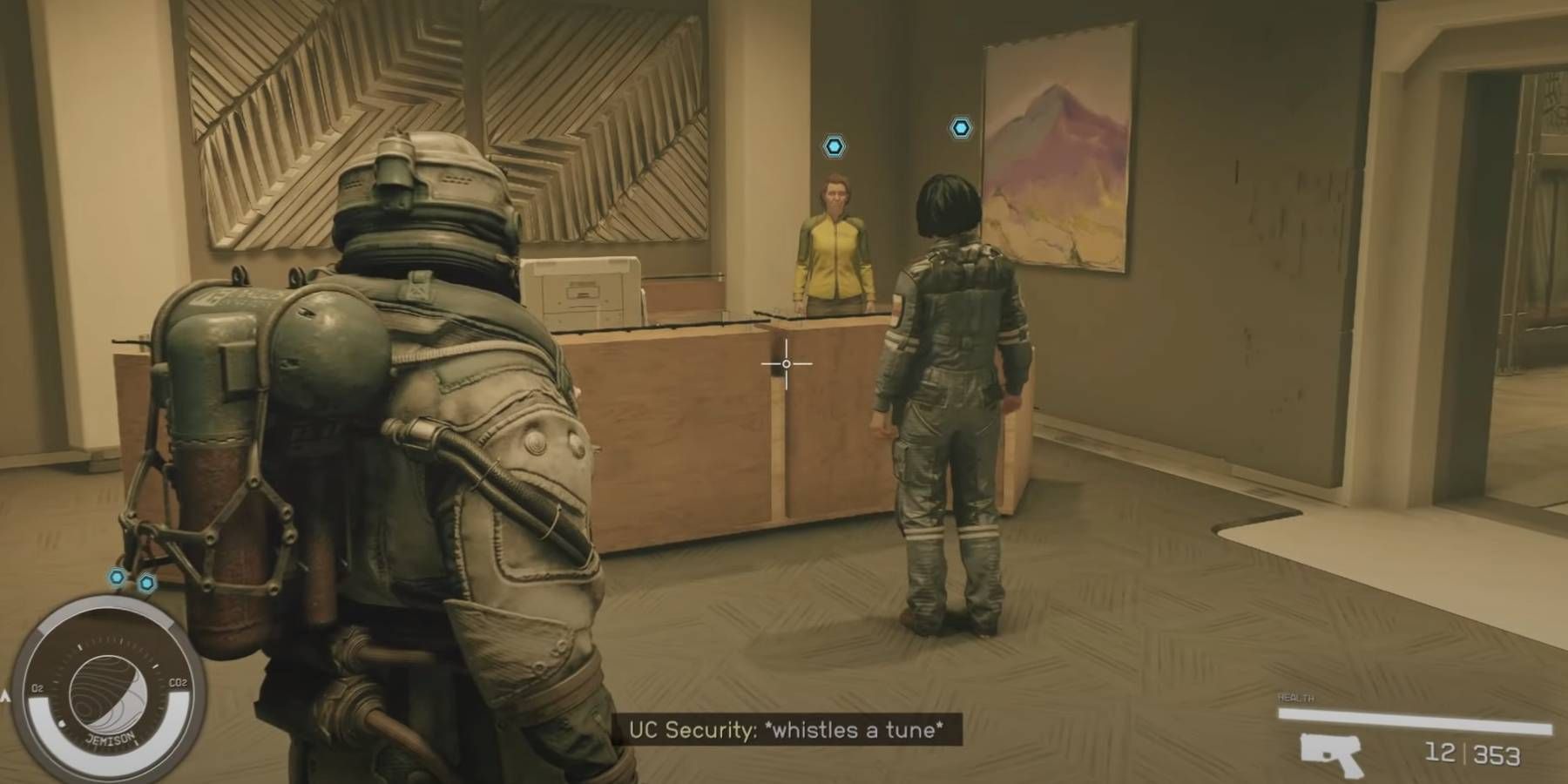 Starfield Giving Evidence from &ldquo;Alternating Currents&rdquo; Quest to Zoe or Louisa