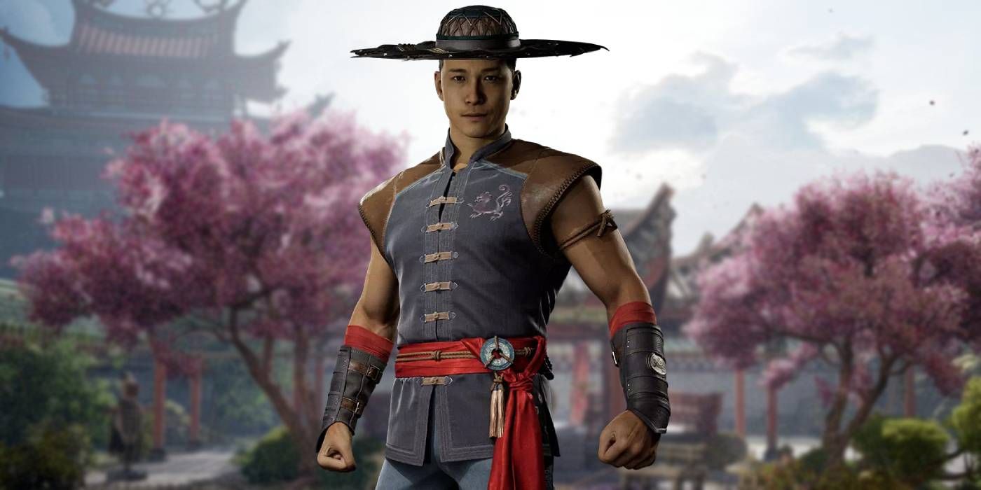 Mortal Kombat 1 Kung Lao with Wu Shi Academy Background