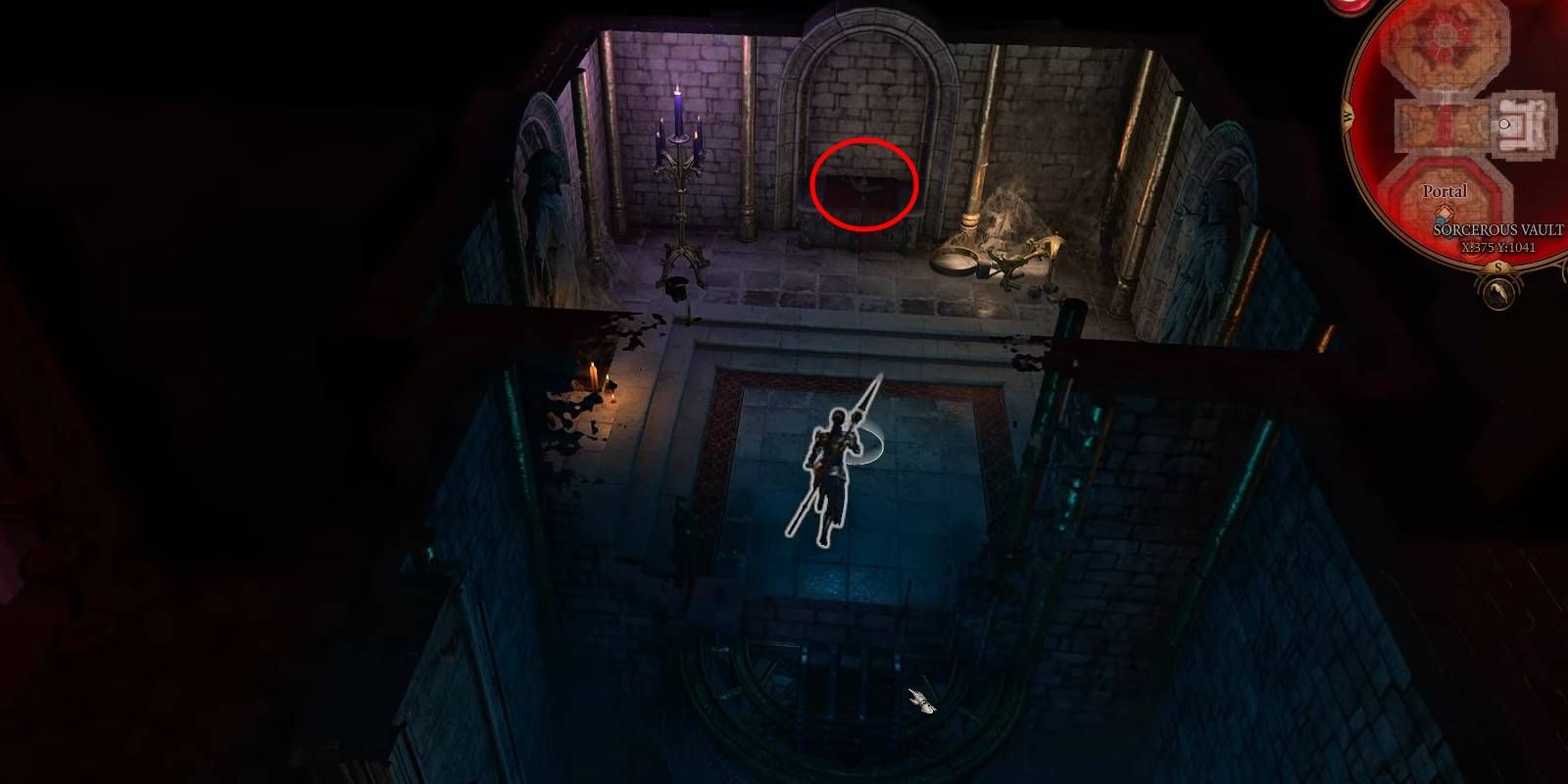 Baldur's Gate 3 Finding the Peculiar Lamp in the Sorcerous Vault 