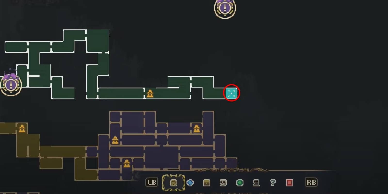 Blasphemous 2 Choir of Thorns Proximo’s Brother #6 Location Marked in Red